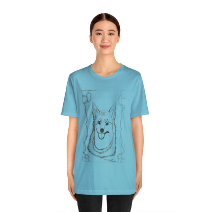 Dog - Unisex Jersey Short Sleeve Tee