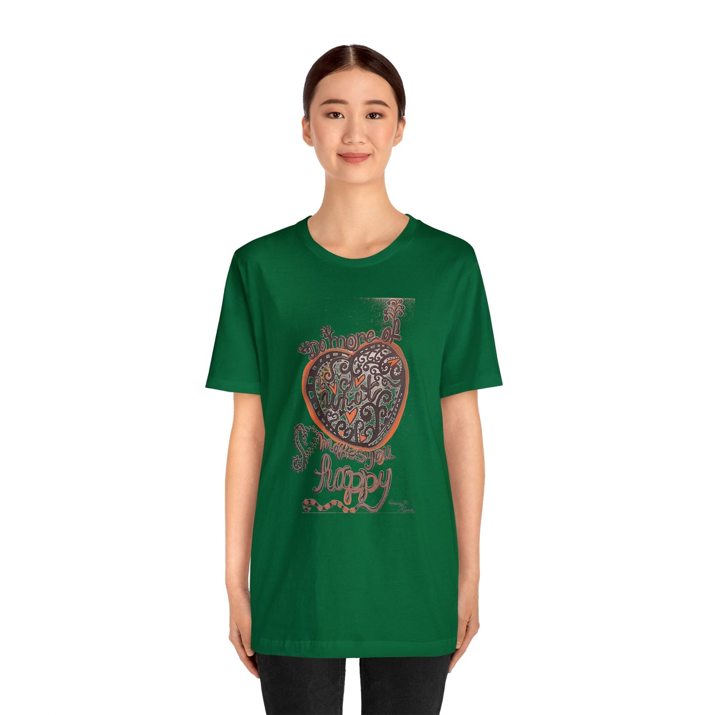 heart - Unisex Jersey Short Sleeve Tee