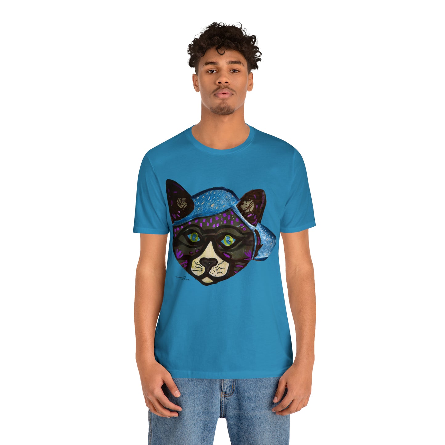 Cat - Unisex Jersey Short Sleeve Tee