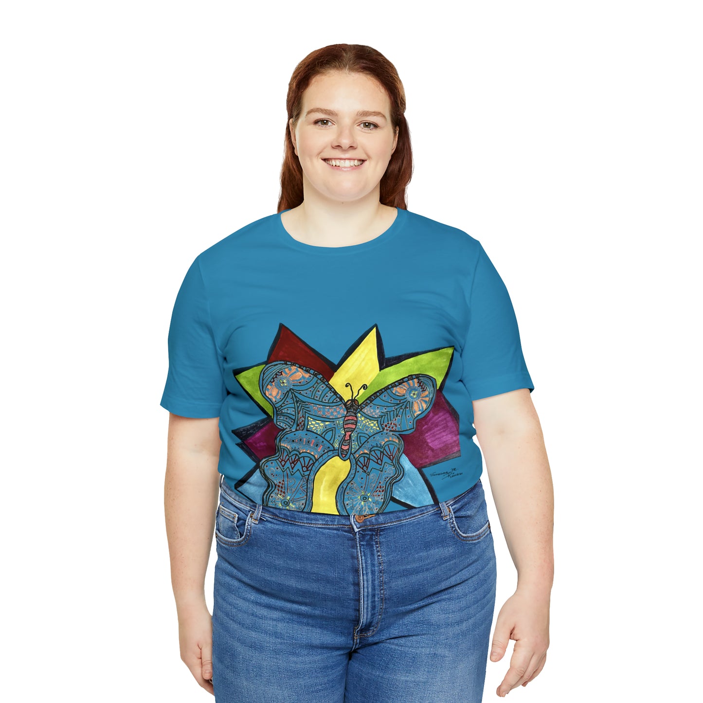 Butterfly - Unisex Jersey Short Sleeve Tee