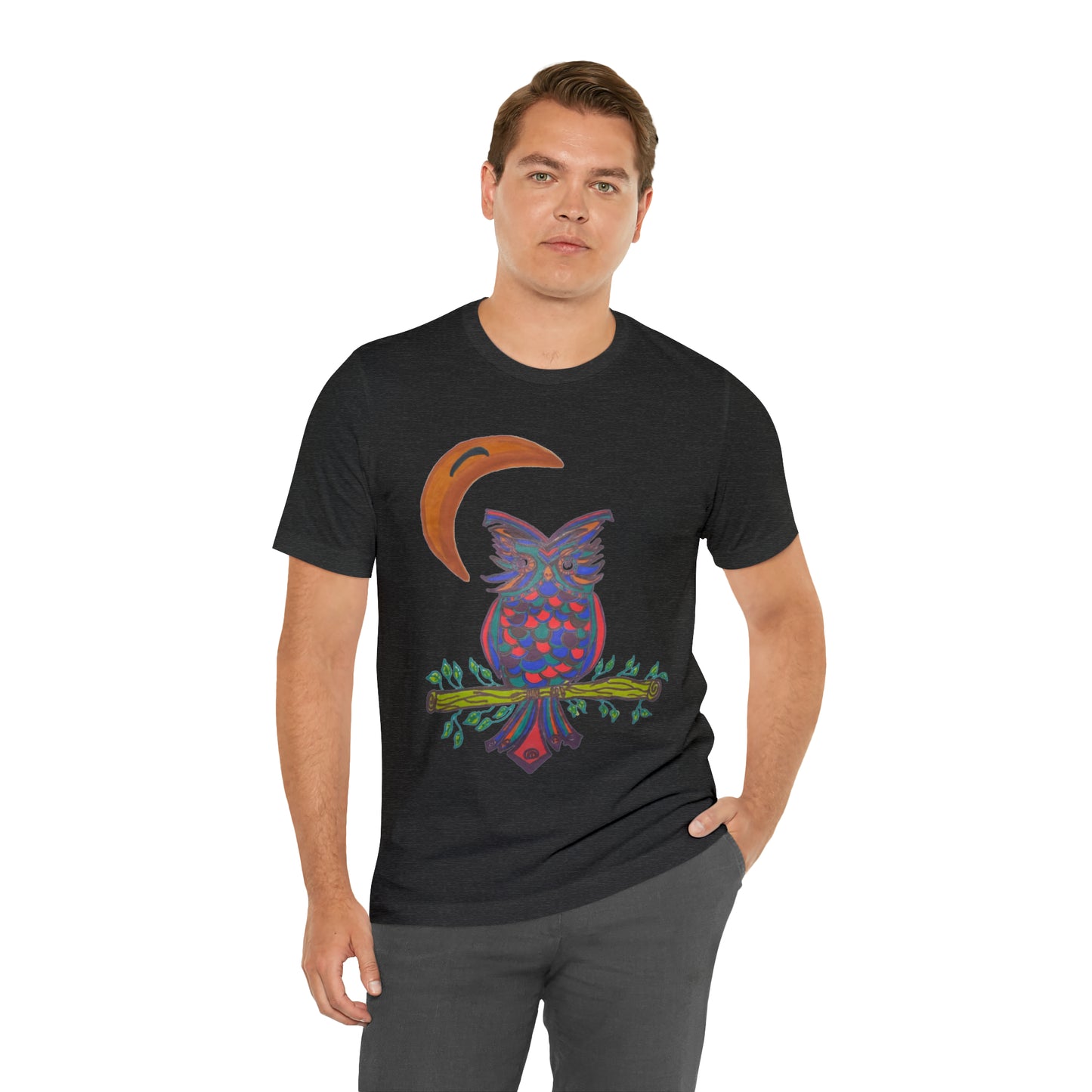 Owl - Unisex Jersey Short Sleeve Tee