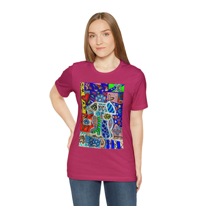 Abstract - Unisex Jersey Short Sleeve Tee