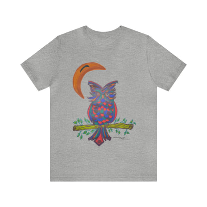 Owl - Unisex Jersey Short Sleeve Tee