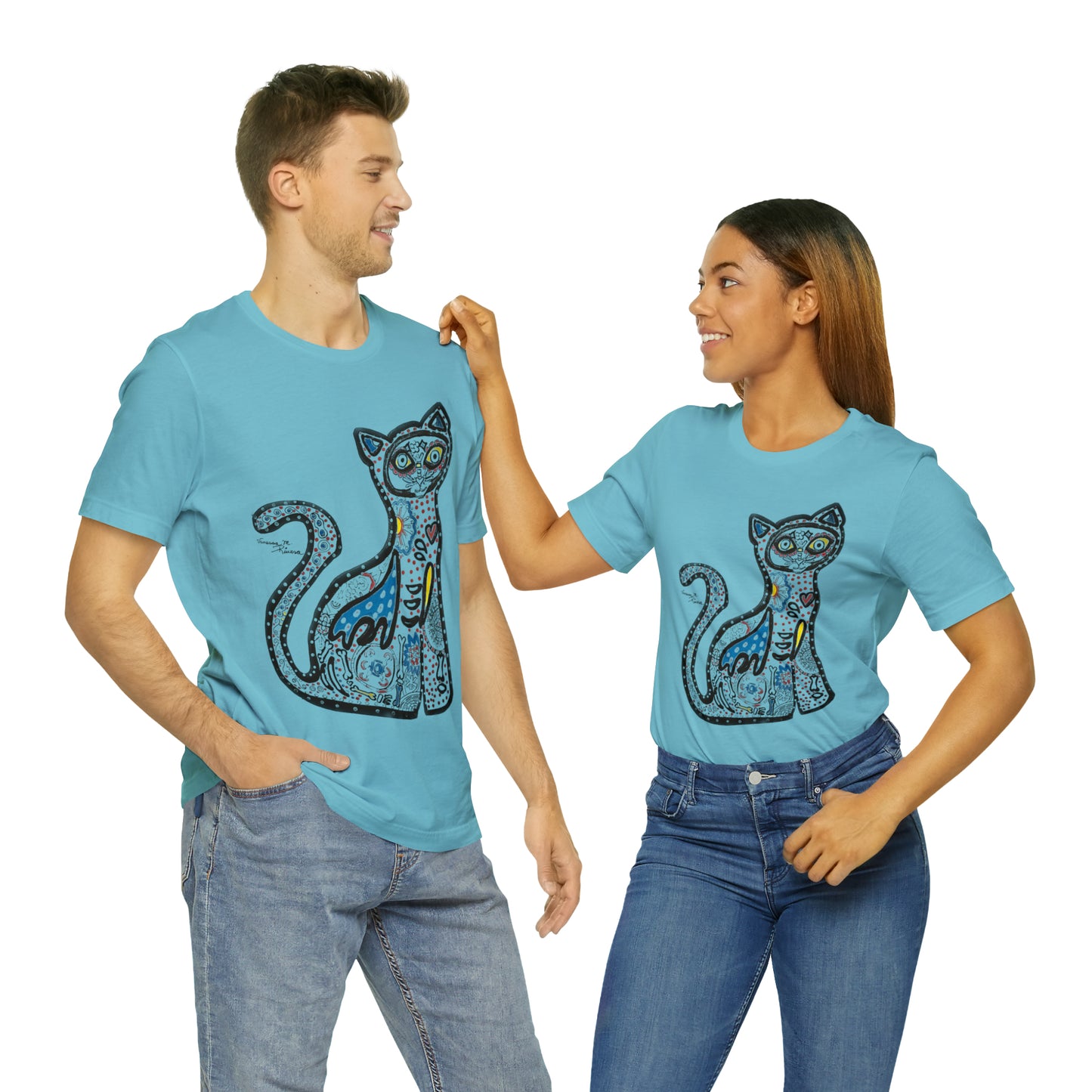 Cat - Unisex Jersey Short Sleeve Tee