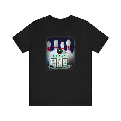 bowling - Unisex Jersey Short Sleeve Tee