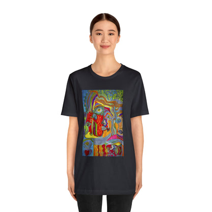 Abstract - Unisex Jersey Short Sleeve Tee