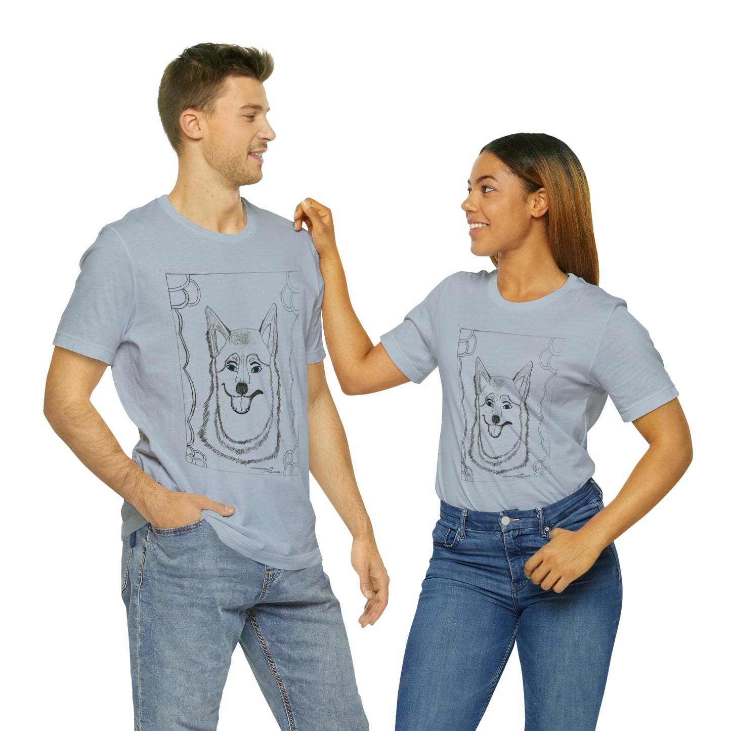 Dog - Unisex Jersey Short Sleeve Tee