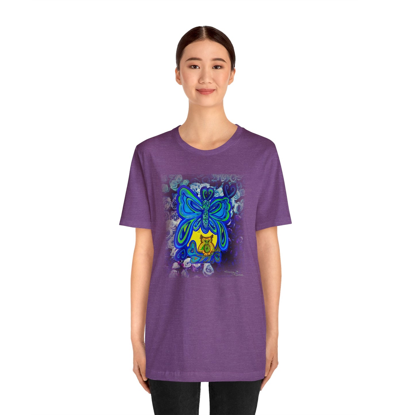 butterfly - Unisex Jersey Short Sleeve Tee