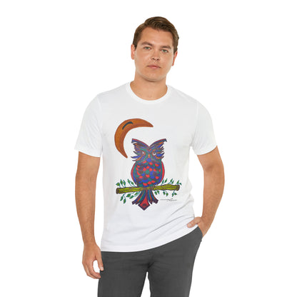 Owl - Unisex Jersey Short Sleeve Tee