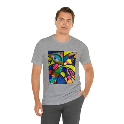 Abstract - Unisex Jersey Short Sleeve Tee