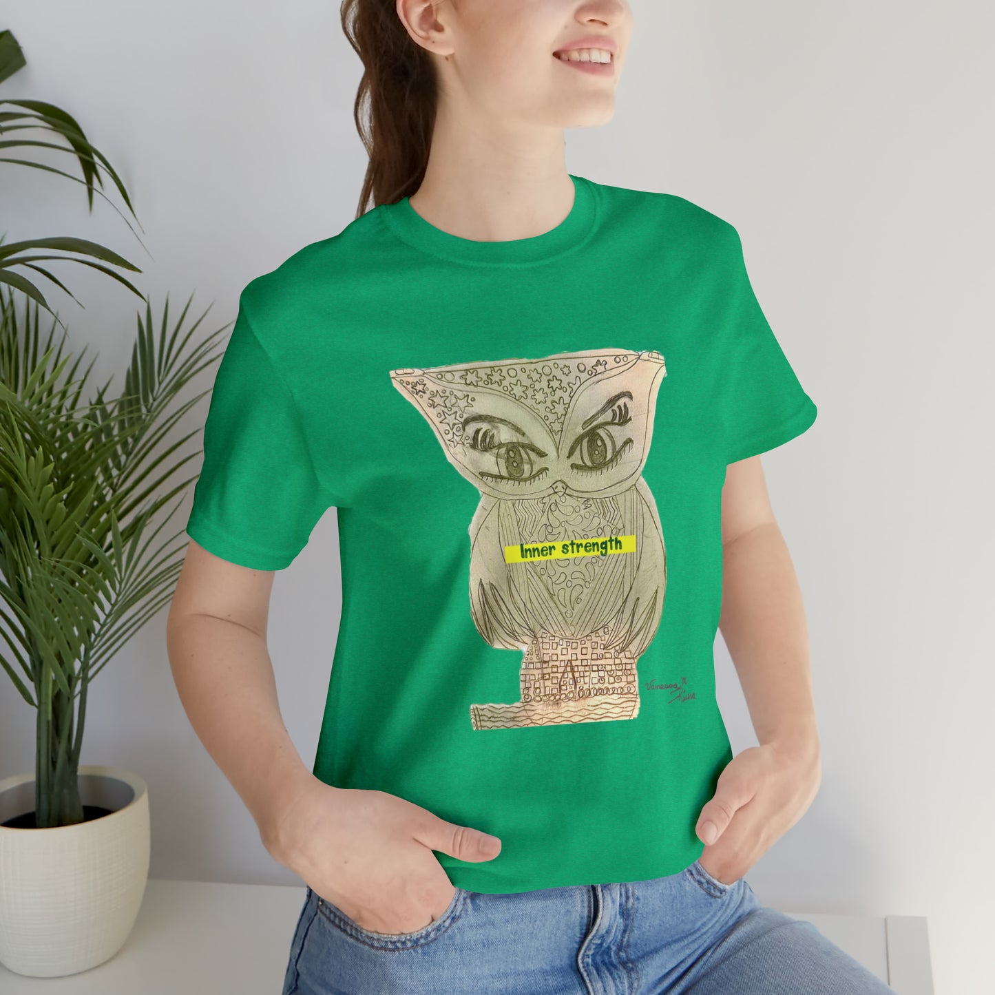 Owl - Unisex Jersey Short Sleeve Tee