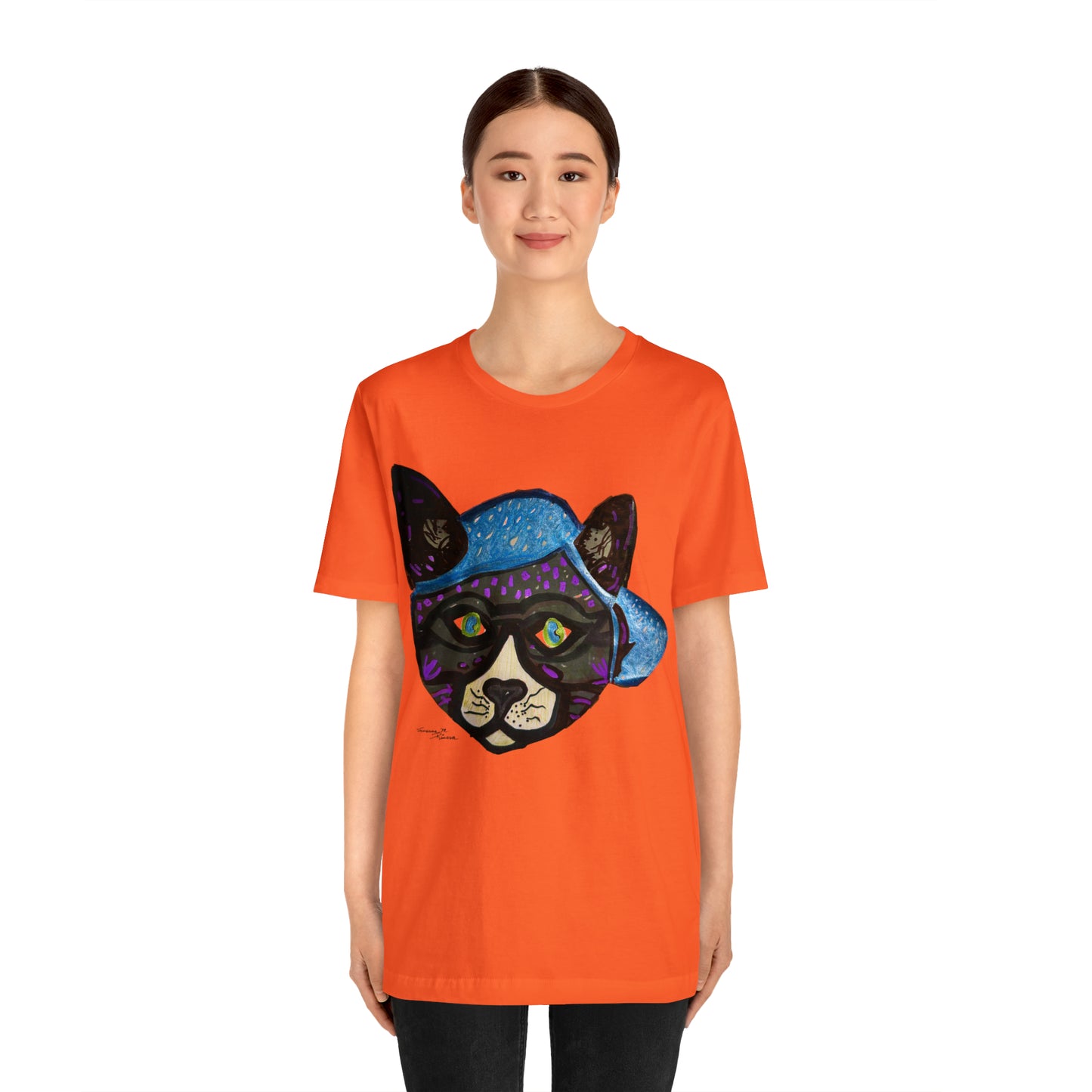 Cat - Unisex Jersey Short Sleeve Tee