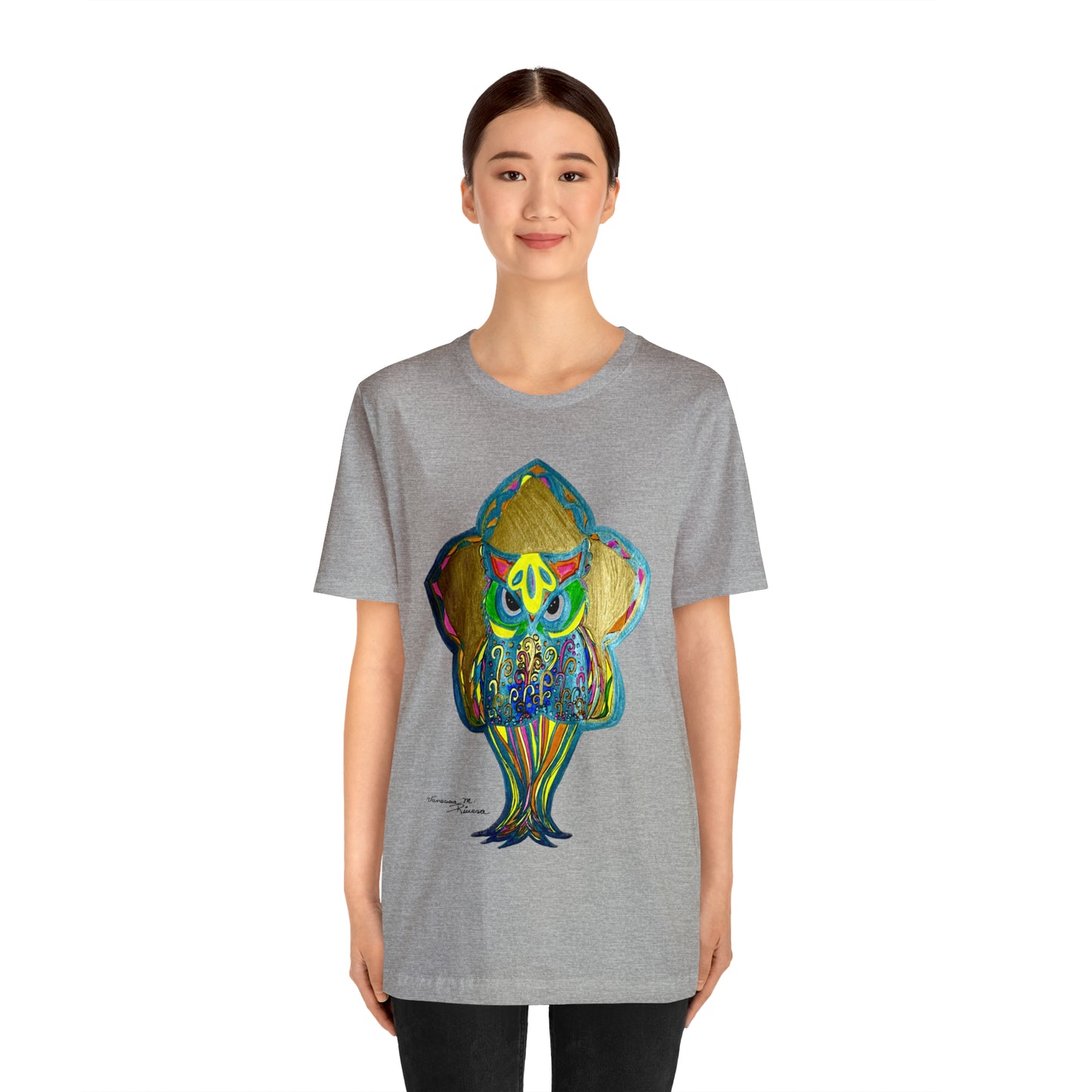 Owl - Unisex Jersey Short Sleeve Tee