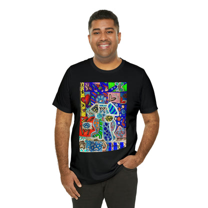 Abstract - Unisex Jersey Short Sleeve Tee