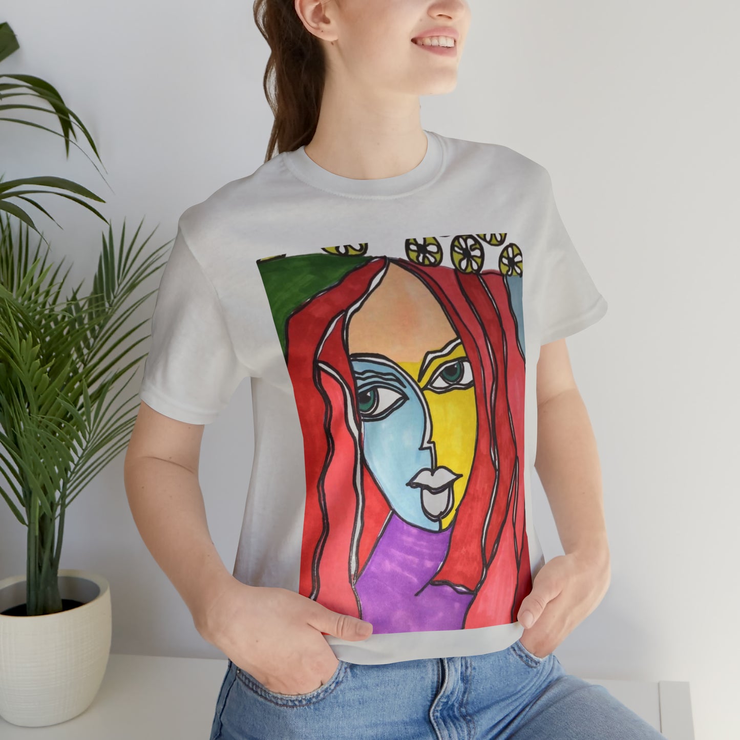 Face - Unisex Jersey Short Sleeve Tee