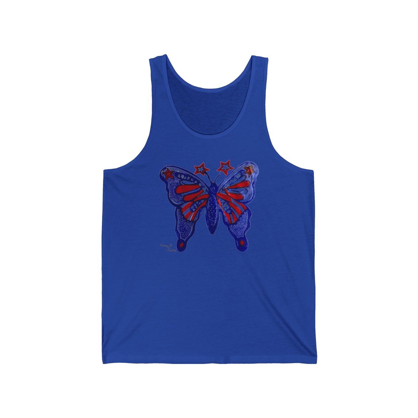 butterfly - Unisex Jersey Tank