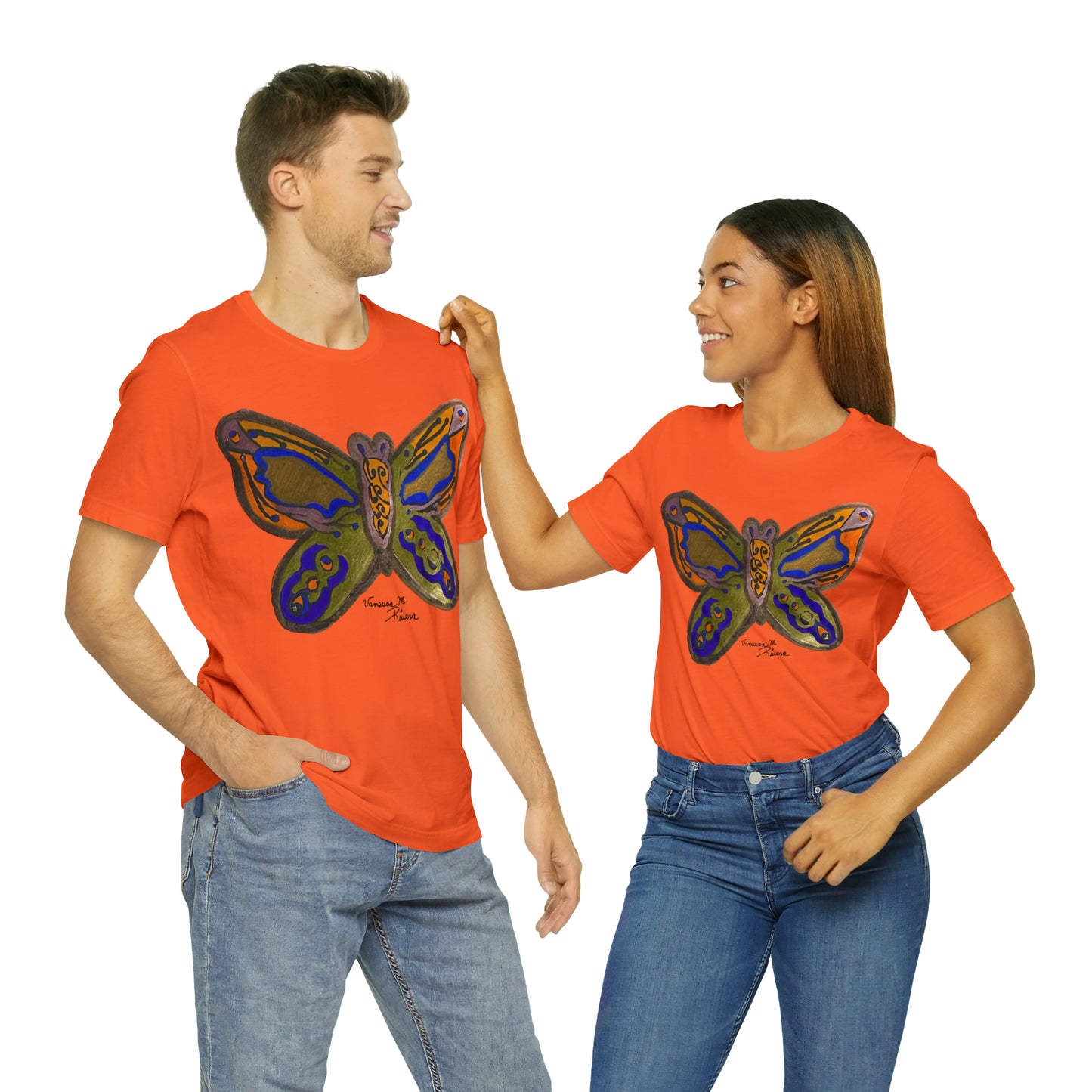 Butterfly - Unisex Jersey Short Sleeve Tee