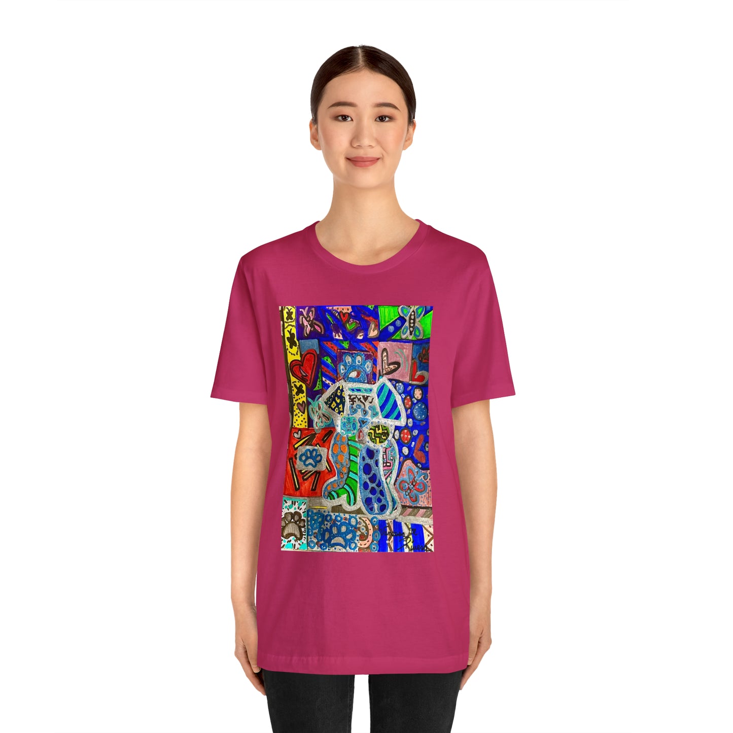 Abstract - Unisex Jersey Short Sleeve Tee