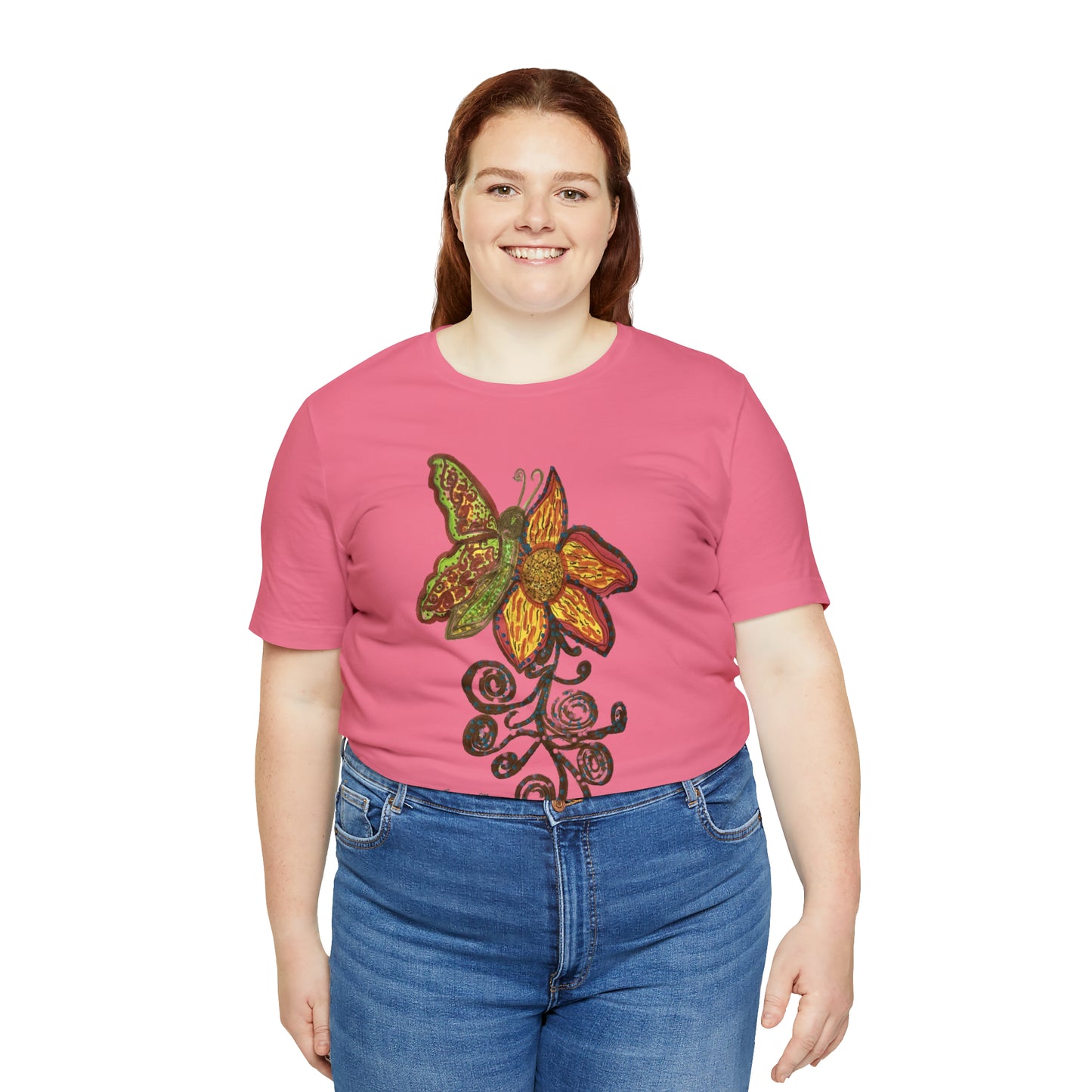 Butterfly - Unisex Jersey Short Sleeve Tee