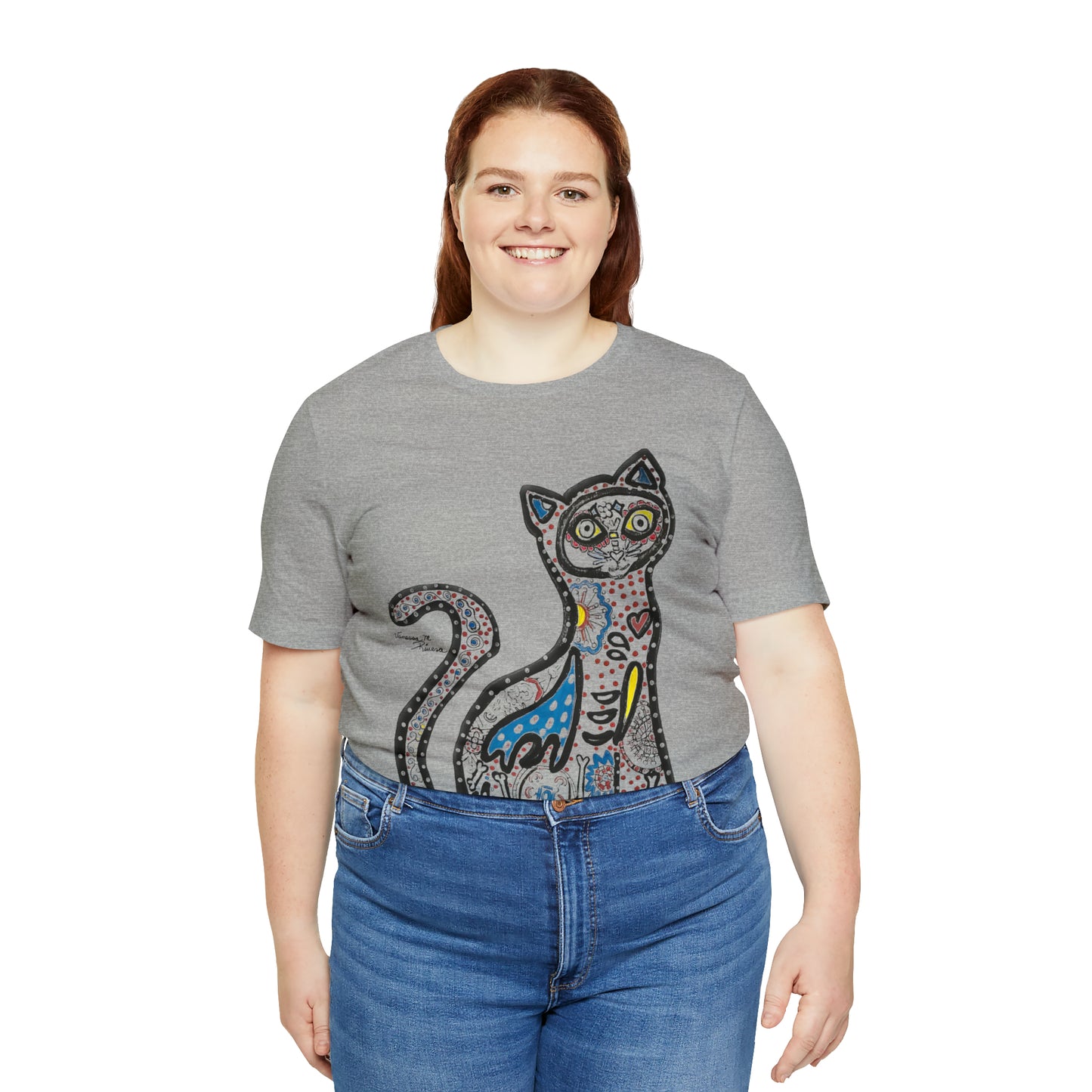 Cat - Unisex Jersey Short Sleeve Tee