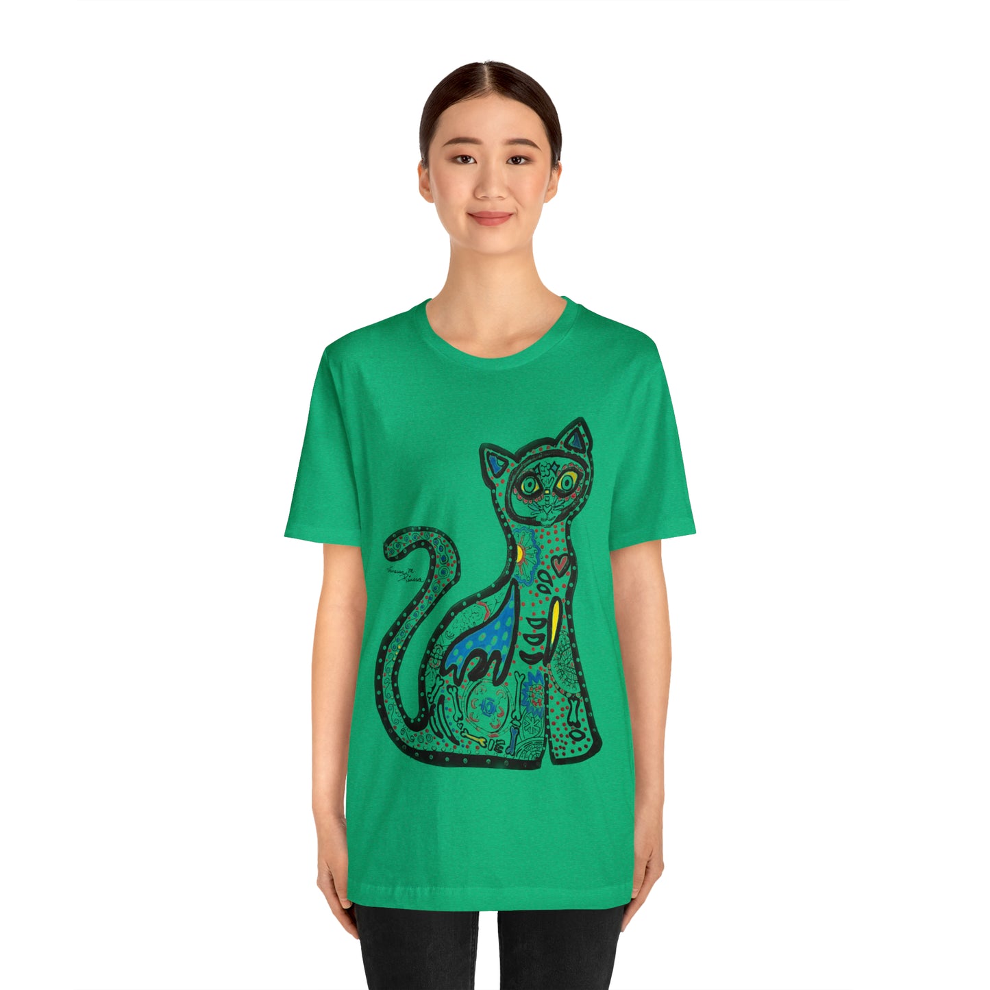 Cat - Unisex Jersey Short Sleeve Tee