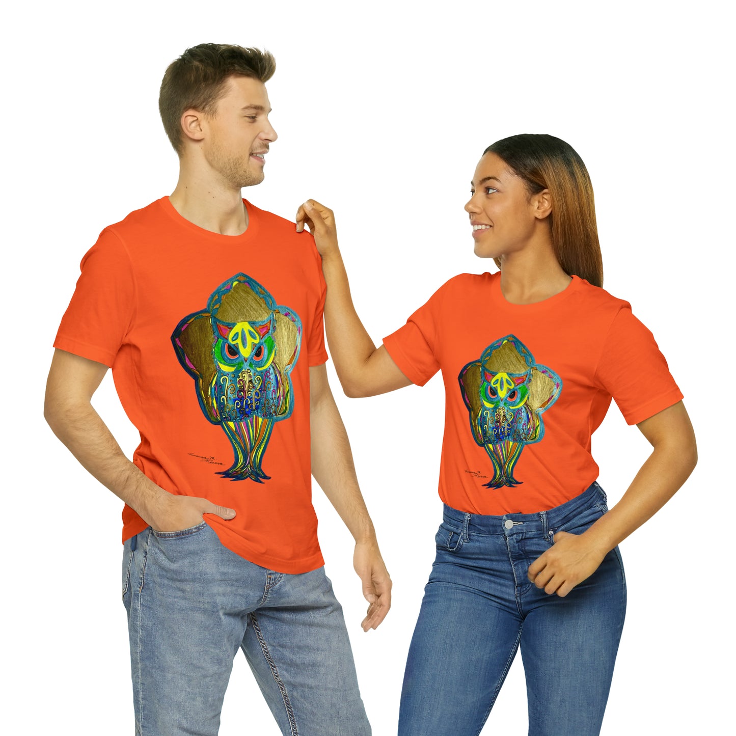 Owl - Unisex Jersey Short Sleeve Tee