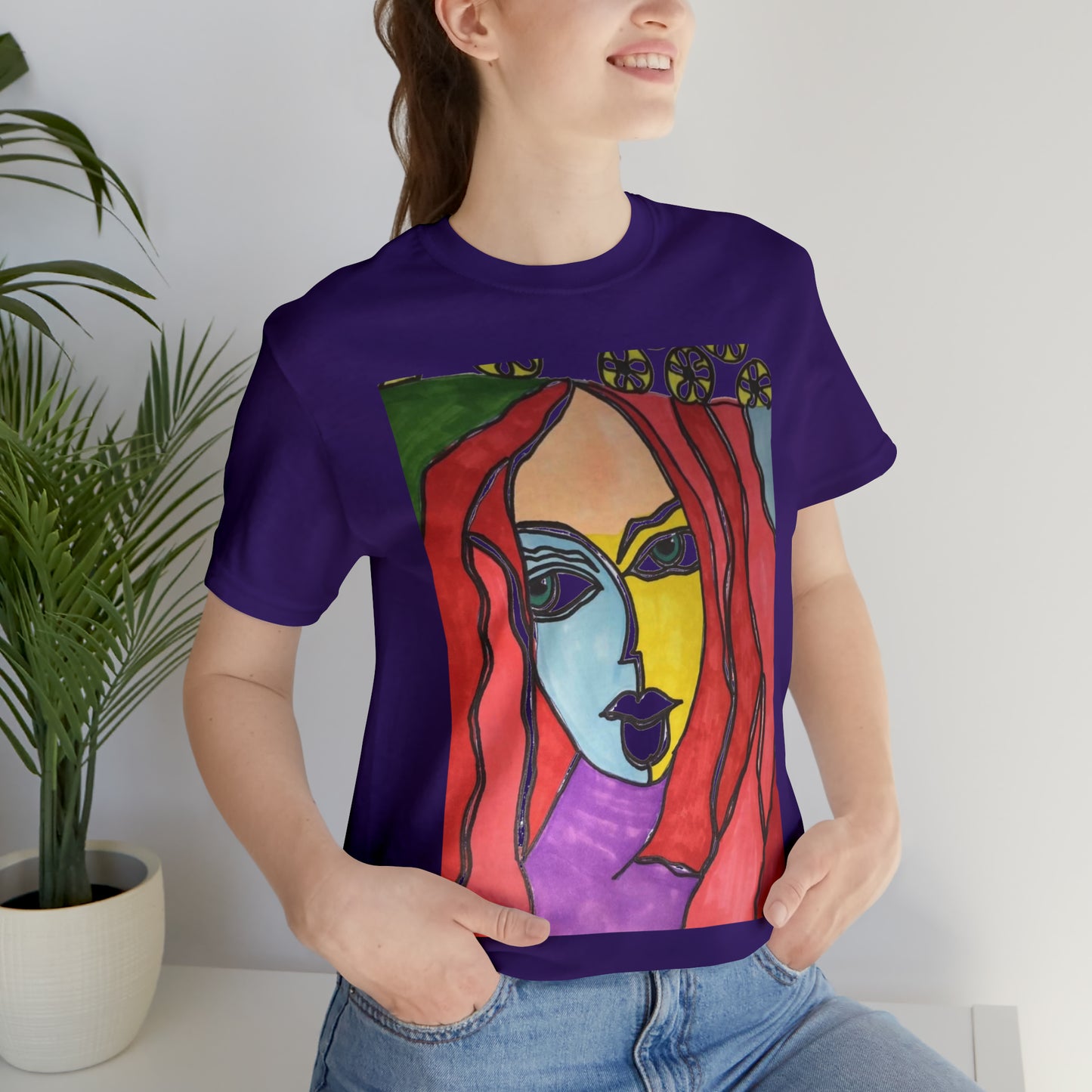 Face - Unisex Jersey Short Sleeve Tee