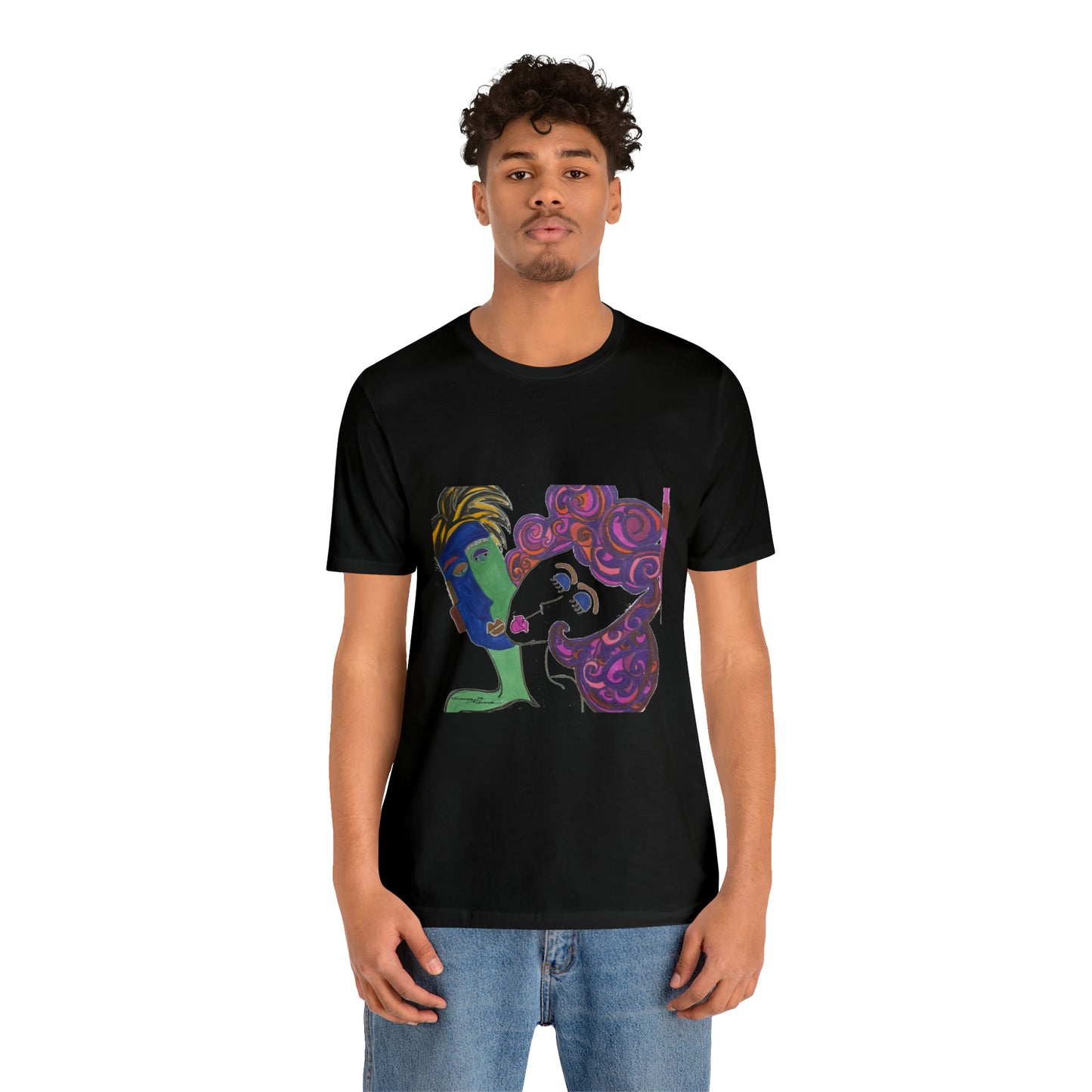 Faces - Unisex Jersey Short Sleeve Tee