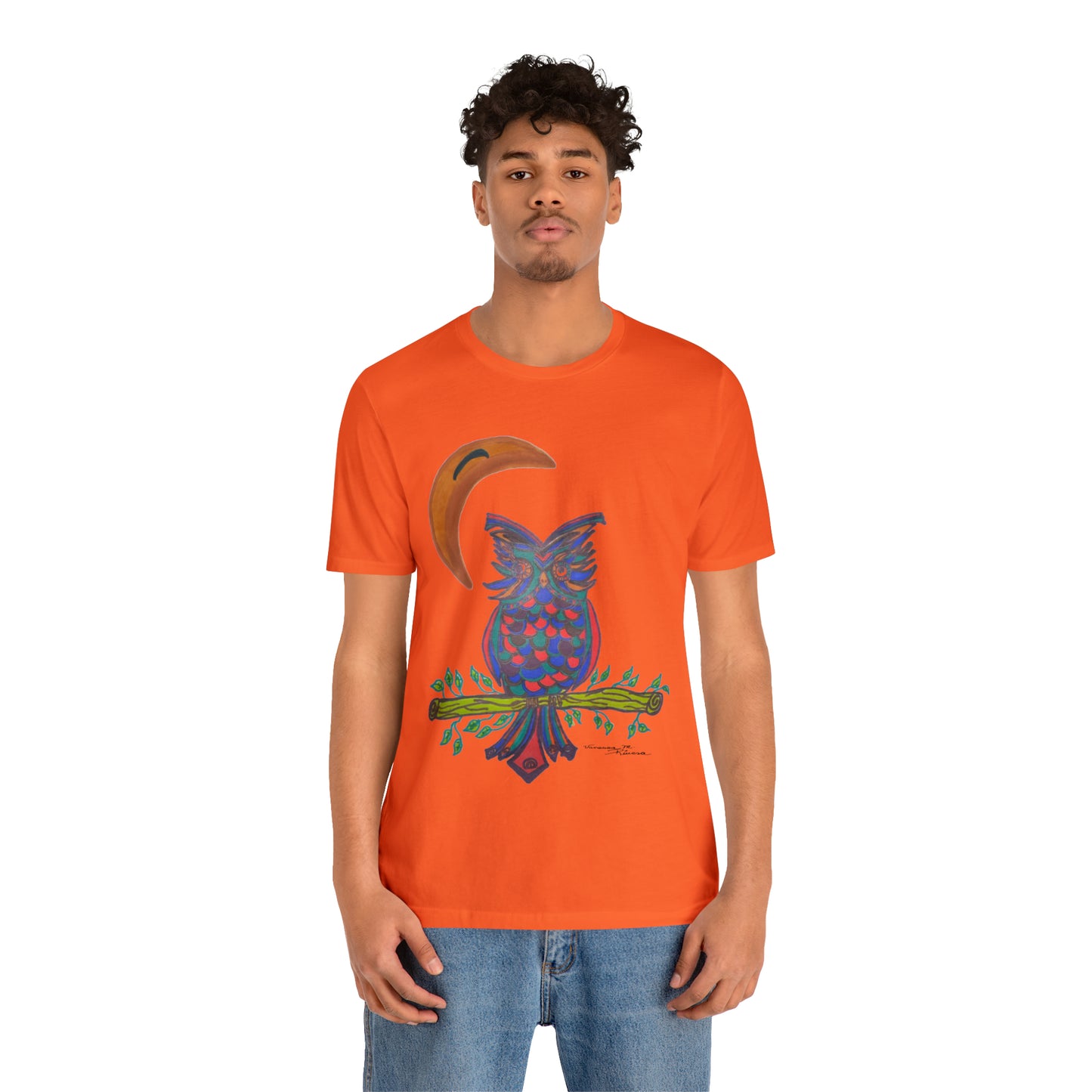 Owl - Unisex Jersey Short Sleeve Tee