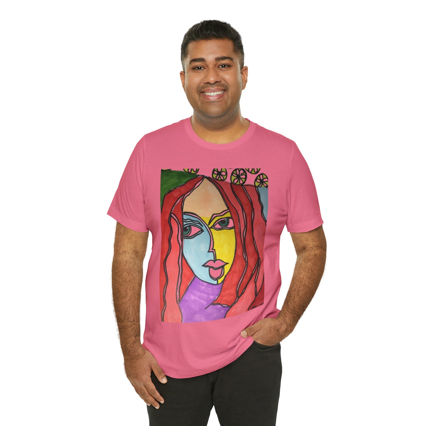 Face - Unisex Jersey Short Sleeve Tee