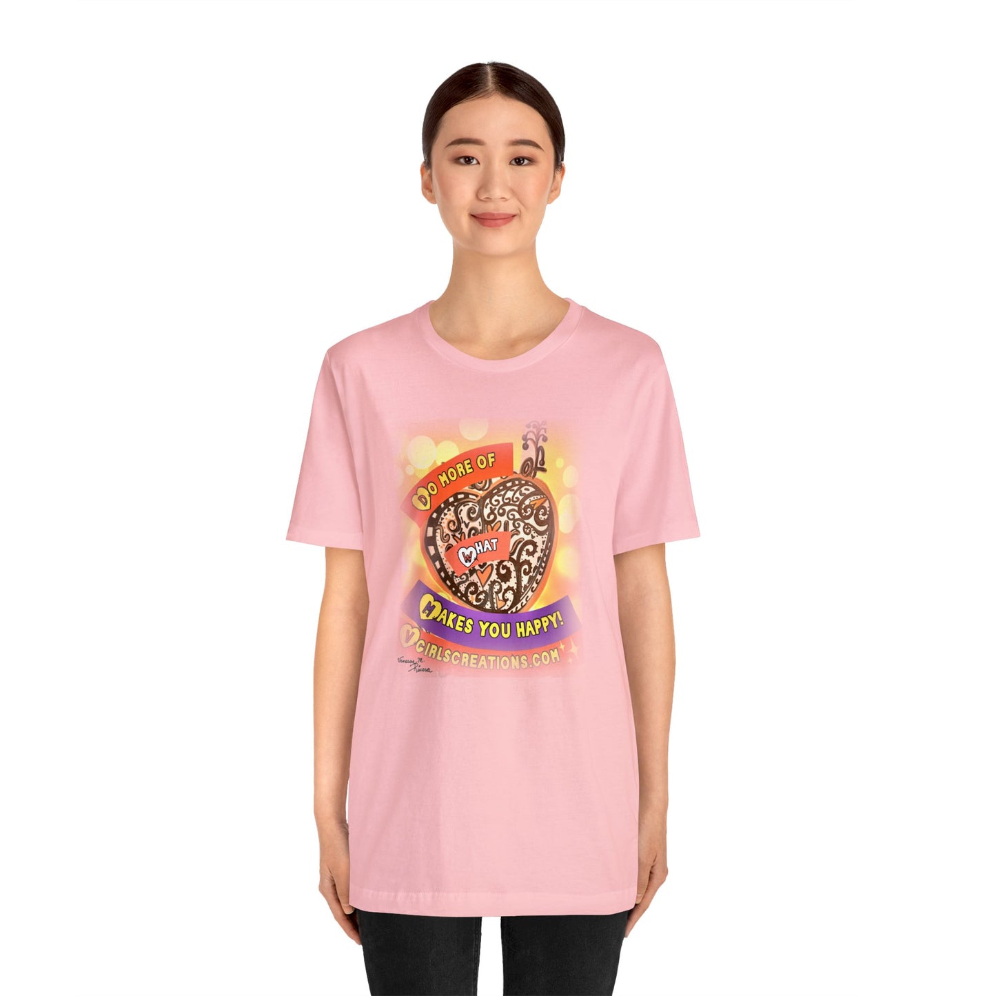 heart - Unisex Jersey Short Sleeve Tee