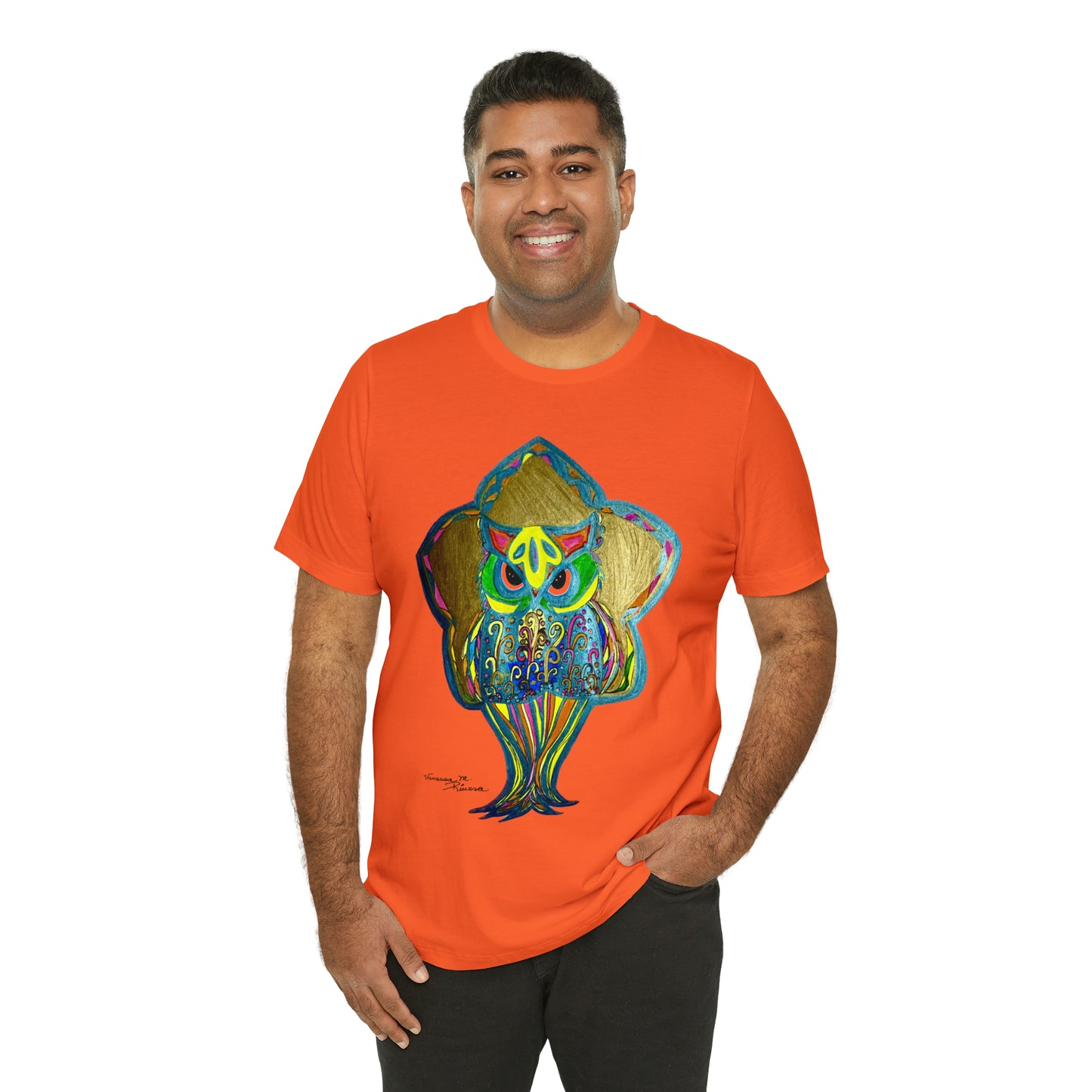 Owl - Unisex Jersey Short Sleeve Tee