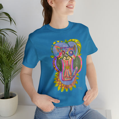 cat - Unisex Jersey Short Sleeve Tee