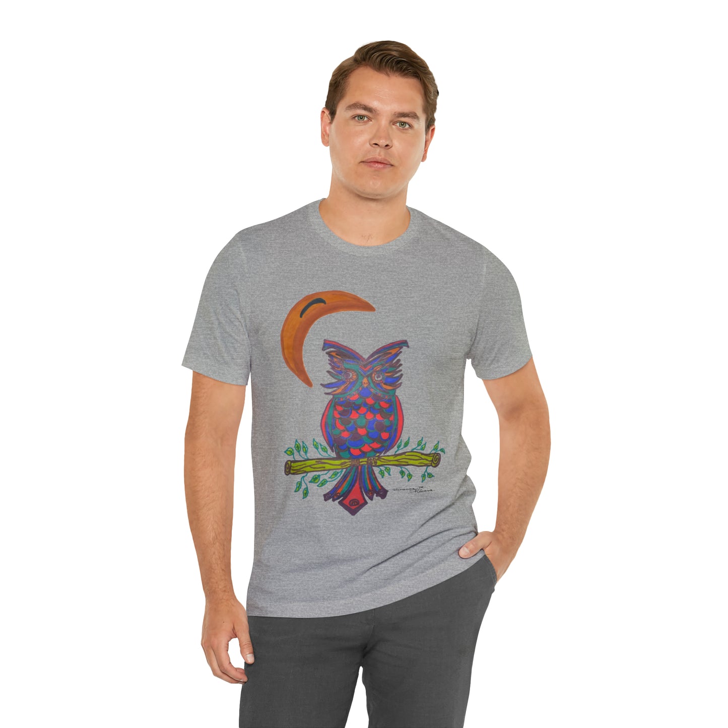 Owl - Unisex Jersey Short Sleeve Tee