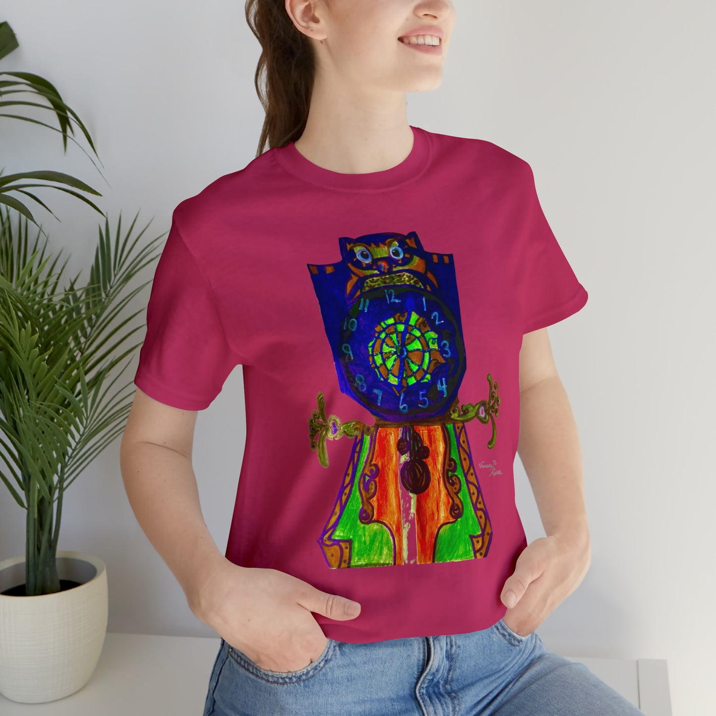 Owl - Unisex Jersey Short Sleeve Tee