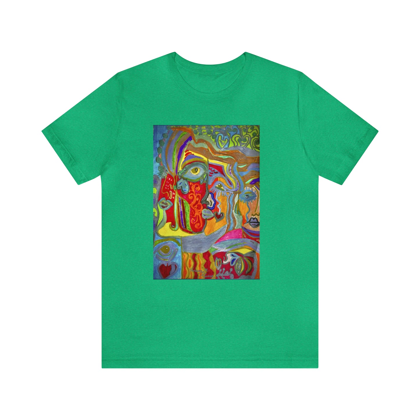 Abstract - Unisex Jersey Short Sleeve Tee