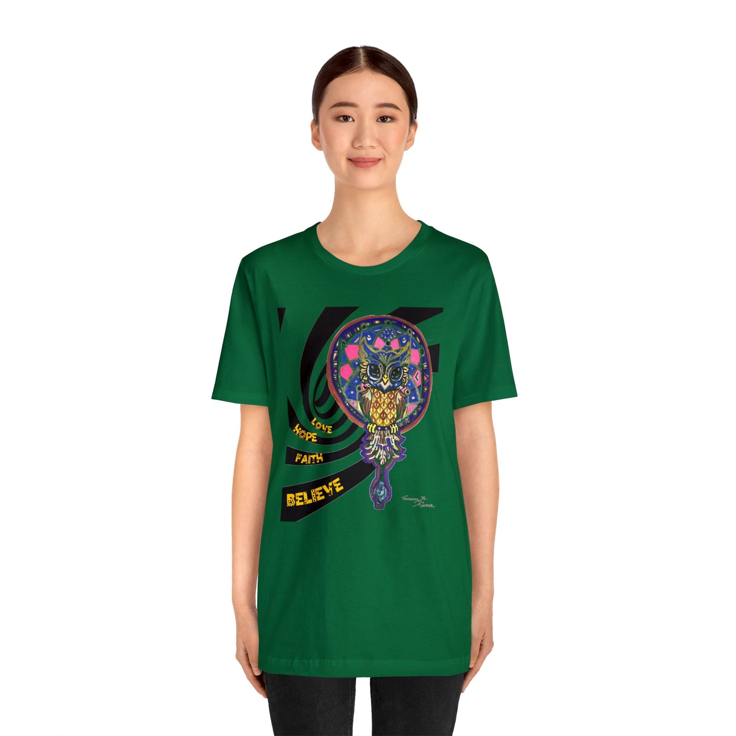 owl - Unisex Jersey Short Sleeve Tee