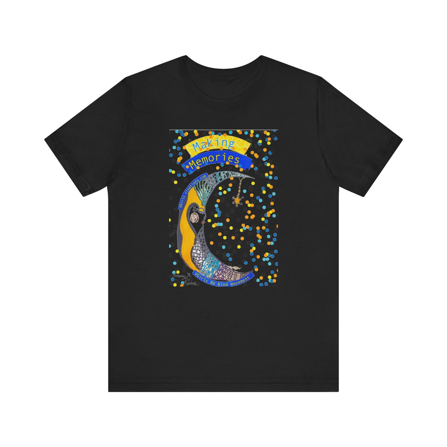 moon - Unisex Jersey Short Sleeve Tee