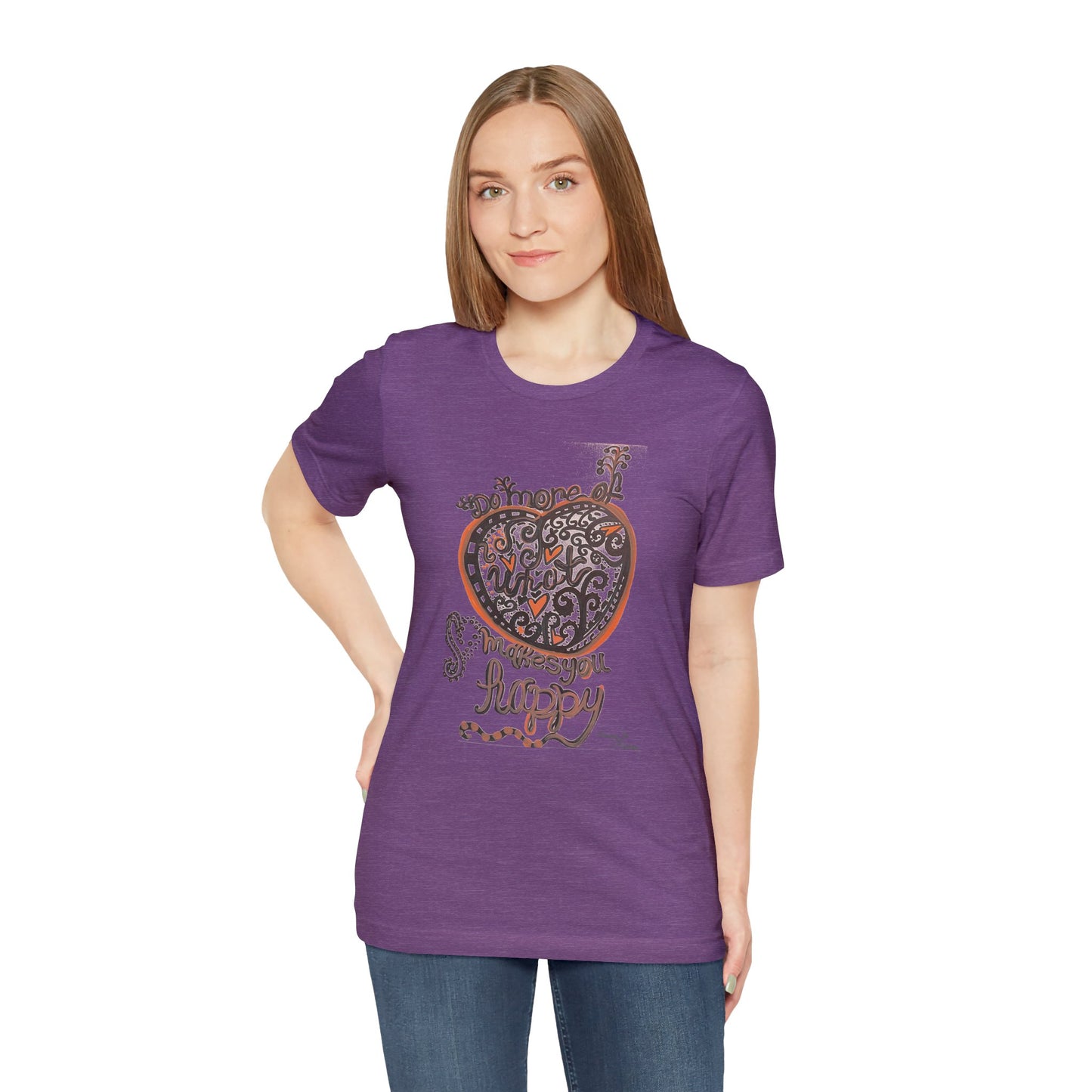 heart - Unisex Jersey Short Sleeve Tee