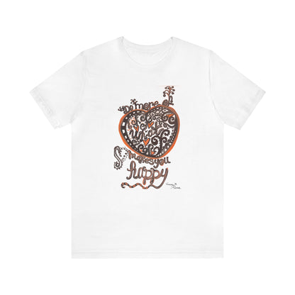 heart - Unisex Jersey Short Sleeve Tee