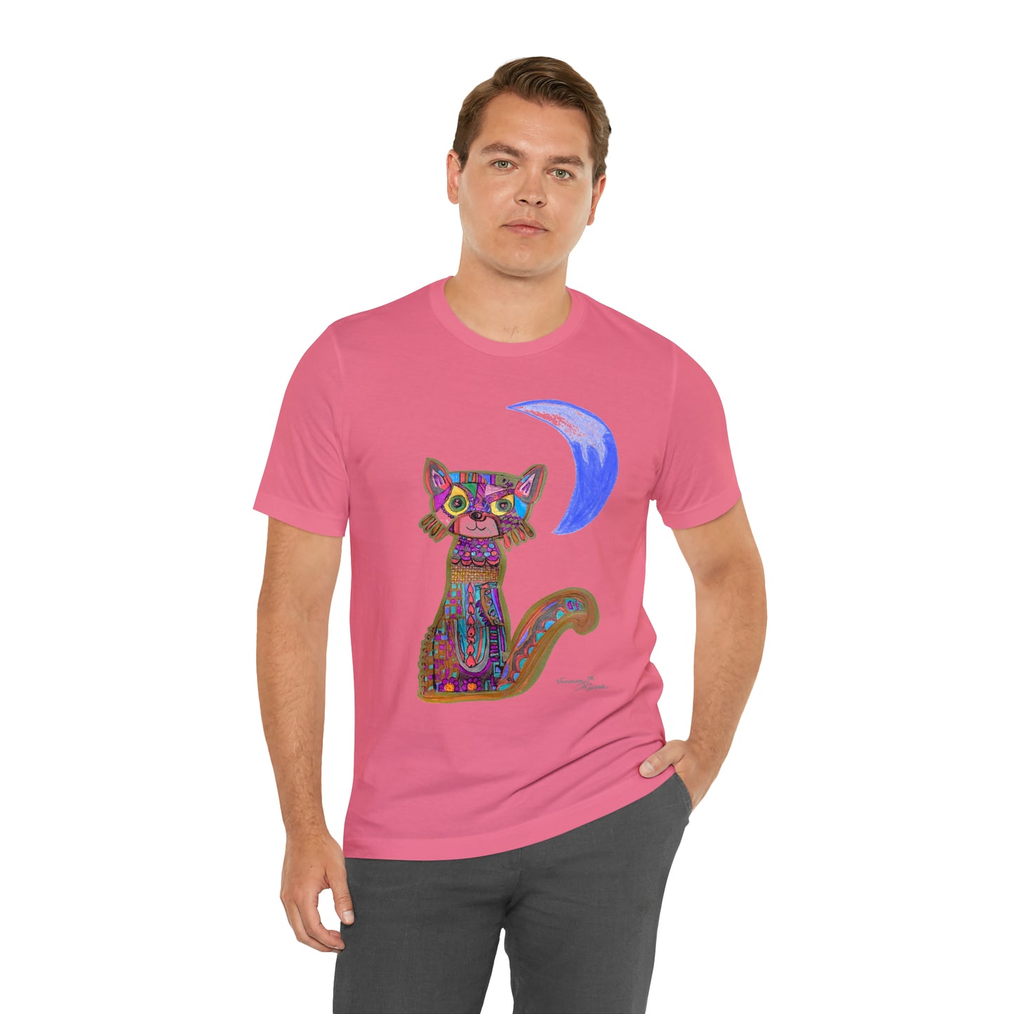 Cat - Unisex Jersey Short Sleeve Tee