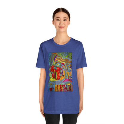 Abstract - Unisex Jersey Short Sleeve Tee