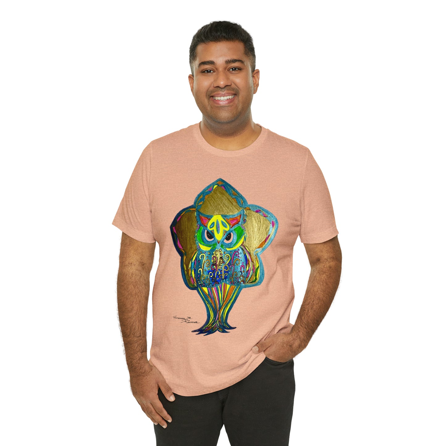 Owl - Unisex Jersey Short Sleeve Tee