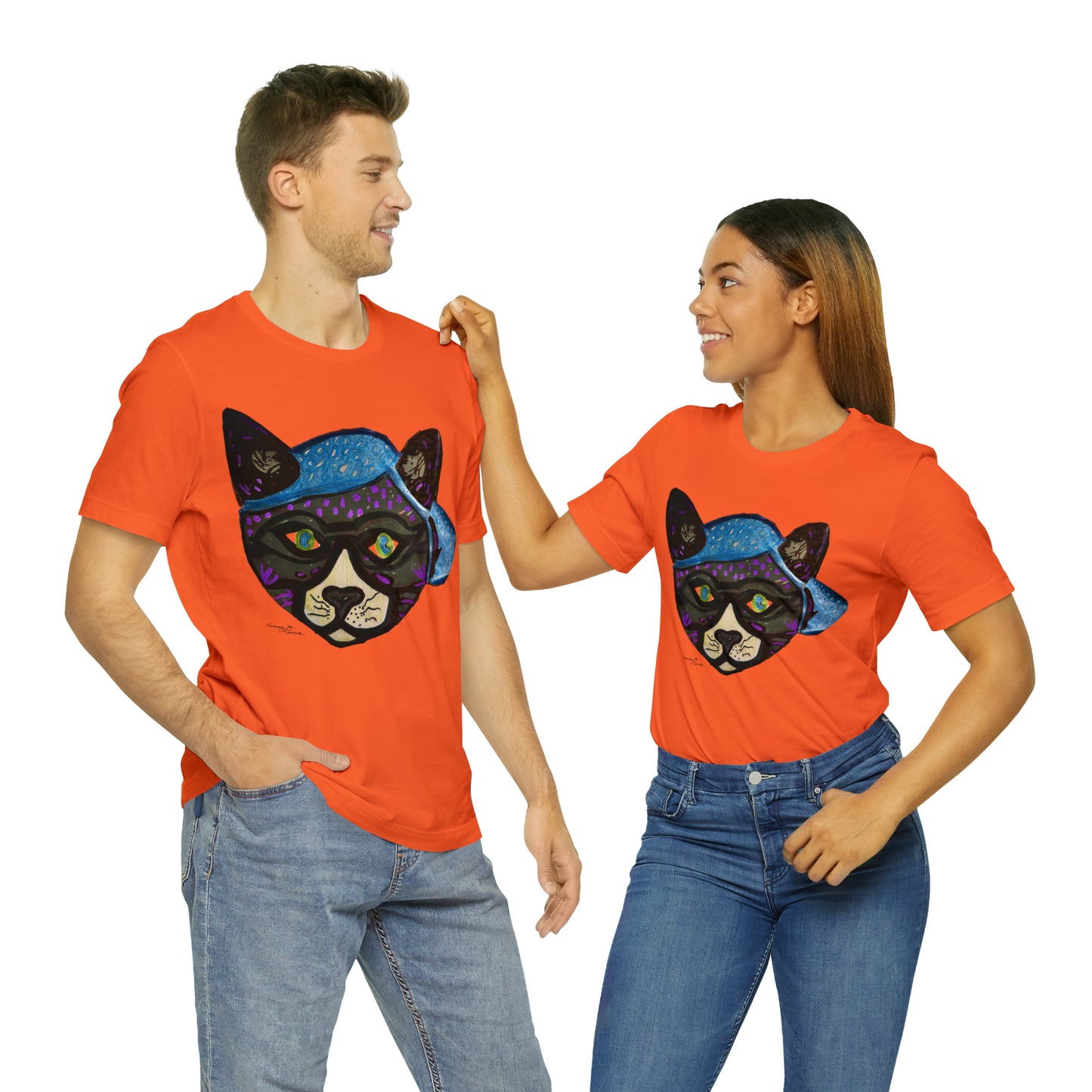 Cat - Unisex Jersey Short Sleeve Tee