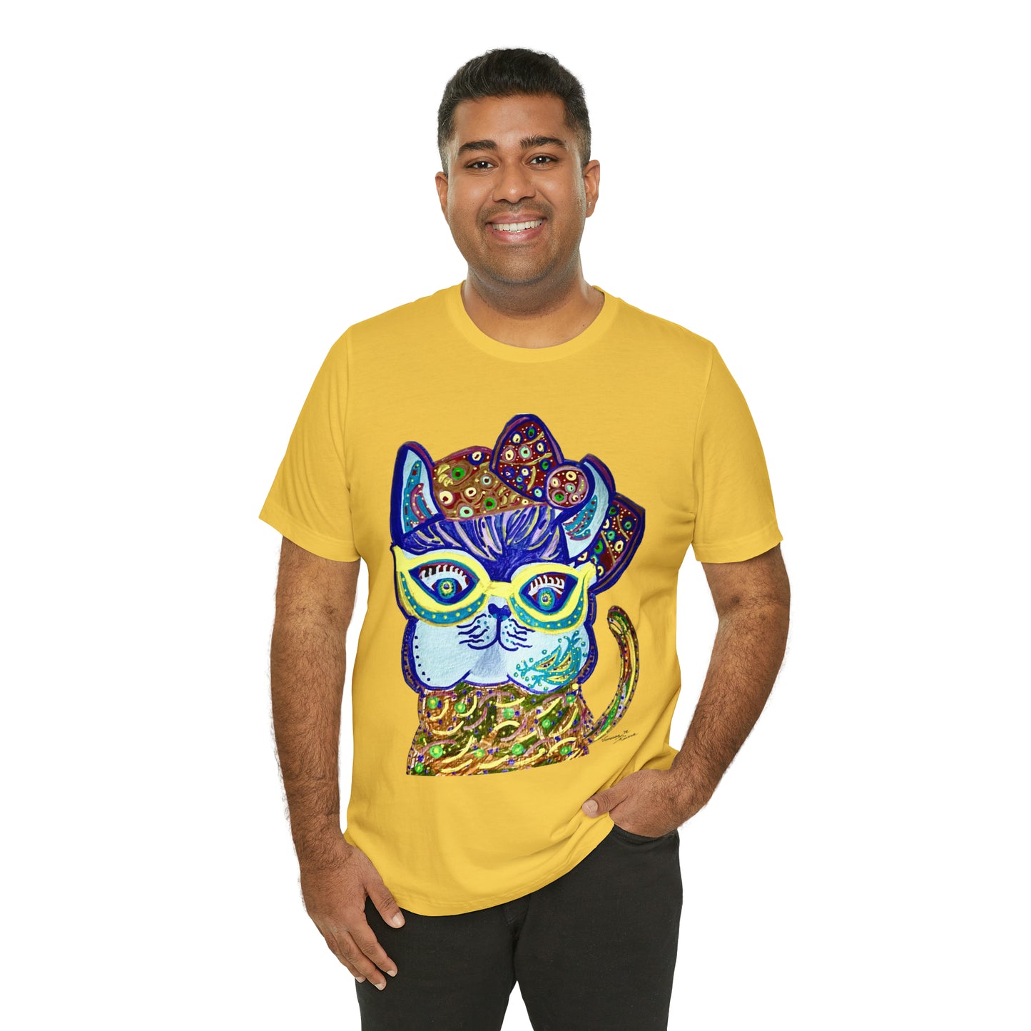 Cat - Unisex Jersey Short Sleeve Tee