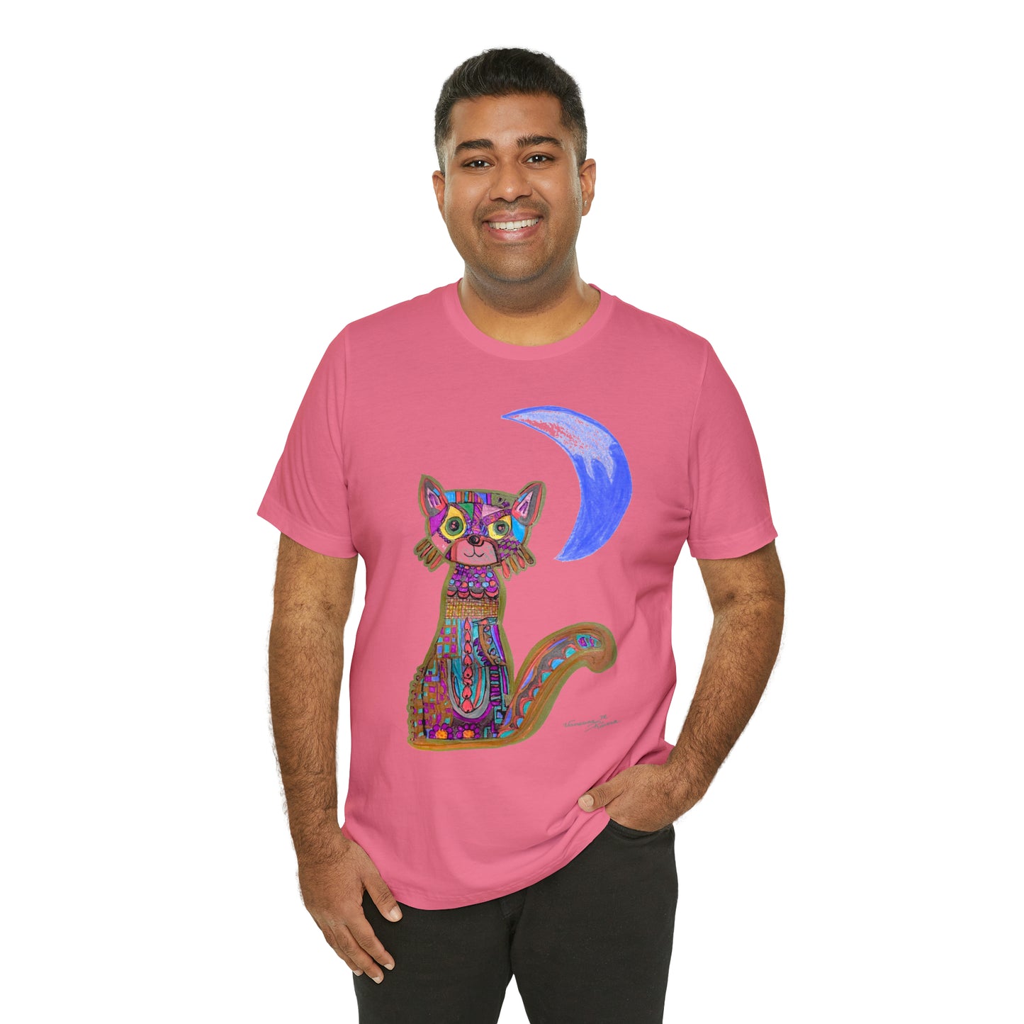 Cat - Unisex Jersey Short Sleeve Tee