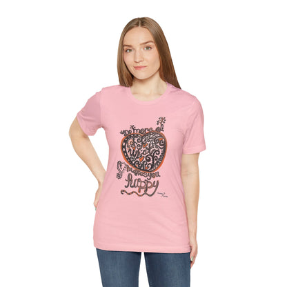 heart - Unisex Jersey Short Sleeve Tee