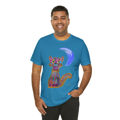 Cat - Unisex Jersey Short Sleeve Tee