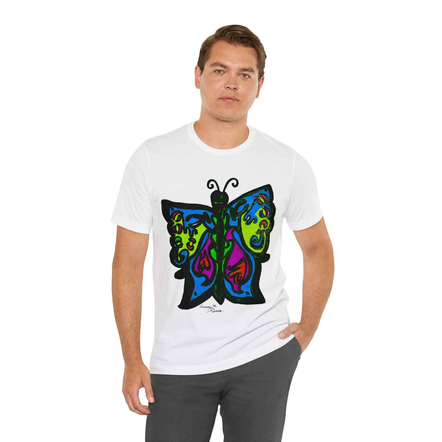 Butterfly - Unisex Jersey Short Sleeve Tee