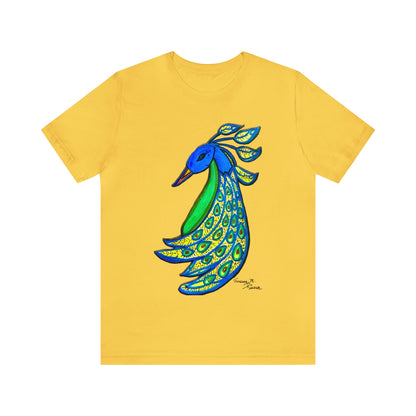 Peacock - Unisex Jersey Short Sleeve Tee